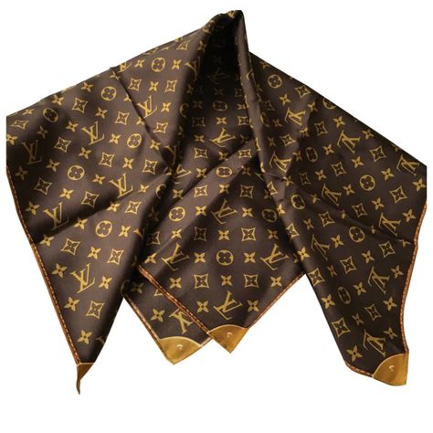 louis vuitton silk logo scarf|louis vuitton silk scarf women's.